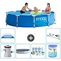 - piscina fuori terra in giro 305x76 cm blu include accessori coordinati a1671