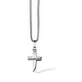 collana uomo gioielli zip ugl 521