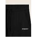 pantaloni sportivi in cotone a gamba dritta nero uomo small