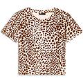 Freddy T Shirt Regular Fit In Jersey Animalier