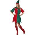 - costume da elfo natalizio per donna taglia m