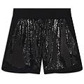 Freddy Pantaloni Shorts Con Paillettes E Logo Posteriore