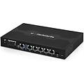 networks edgerouter 6p router cablato collegamento ethernet lan nero