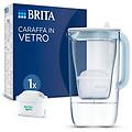 Brita Caraffa Filtrante In Vetro Blu 2 5 Litri