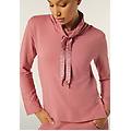 felpa donna in viscosa con collo alto regolabile mauvewood donna extra large