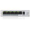 switch gigabit unmanaged a 5 porte 4 x poe+ con budget di 60 w garanzia a vita [gs1005hp]