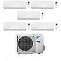 climatizzatore penta split bluevolution serie ftxm-r perfera 9+9+9+9+18 con 5mxm90a r-32 wi-fi
