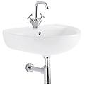 lavabo colibrì 60 cm monoforo sospeso bianco lucido