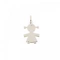 ciondolo bimba oro bianco 803321714398
