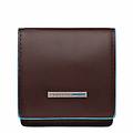 blue square portamonete a tacco