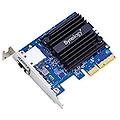 e10g18-t1 10gb nw card w 10gbase-t ports black/blue