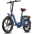 bicicletta elettrica f20 pro 250w 36v20ah 20 pollici aurora blu