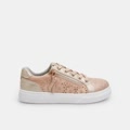sneaker da bambina con zip rosa