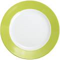 piatto da colazione pronto colore 20. 4x2. 9 cm (&oslash;xh) verde lime rotonda 6 pz. / pacco