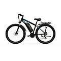 bicicletta elettrica c29 motore 750w batteria 720wh 29x2 1'' nero