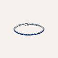 bracciale tennis silver rainbow argento rodiato cubic zirconia collezione silver rainbow bianco