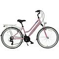 bicicletta aurelia alluminio. 26. 140-160 cm. 18 velocità. rosa