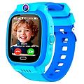 kids gps nano sim gps 52mm tft blu autonomo ip67 allarme sos multisport