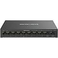 switch di rete fast ethernet poe 10 porte ms110cp nero