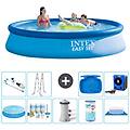 - piscina fuori terra in giro 396x84 cm blu include accessori coordinati a752
