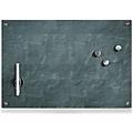 - vetro magnetico matrice memo bianco+3 magneti 60x40 cm