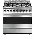 - master b91gmx2 cucina elettrico gas stainless steel a