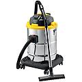 wtp 50 xe 50 l bidone aspiratutto nero acciaio inossidabile giallo