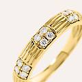 anello fascia sophia oro giallo diamante collezione sophia misura 50 oro giallo