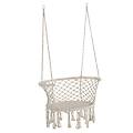 amaca boho chic sedia sospesa per interni ed esterni crema