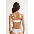 reggiseno a triangolo emma in seta donna avorio taglia 1b