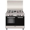- cucina a gas ar965gi 5 fuochi gas forno a gas statico classe a dimensioni 90x60 colore inox serie