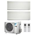 climatizzatore condizionatore bluevolution dual split inverter stylish white r-32 wi-fi 9000+18000