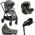 trio passeggino valora calmi r129 i-level pro e base encore evergreen evergreen