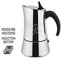 caffettiera inox 9 tazze elly cromo lucido 00880090icc