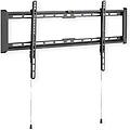itb supporto tv a parete 90'' staffa economy fissa 800400 nero