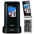 amico prezioso dual sim 2. 8 32m+32m tasti grandi tasto sos fotocamera 1. 3 mp black metal