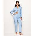 pantalone lungo pigiama daily con tencel modal / celeste / l celeste