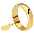 fede nuziale 5 grammi oro giallo classica fascia larga