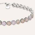 bracciale silver shine argento rodiato cubic zirconia collezione silver shine bianco