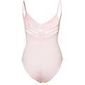 body danza con intreccio sulla schiena rosa tenue donna large