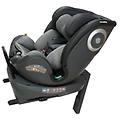 seggiolino auto revol i size girevole con isofix e gamba di appoggio gruppo 0 1 2 3 da 0 a 12 anni o