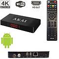 Akai Akdvbtbox 4k Smart Tv Box Android 2gb Ram 16gb Rom Wi Fi Hdmi Usb