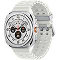 galaxy watch ultra (2025) lte smartwatch bianco titanio