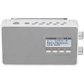 radio portatile fm/dab+ batteria/corrente rf-d10-bianco
