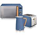 nordic set colazione bollitore 1 7l 2200w tostapane pan slot larga 2 fette microonde 20l digitale