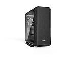 silent base 802 window black midi tower nero