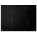 pin 72 piano cottura nero da incasso 70 cm piano cottura a induzione 4 fornello(i)