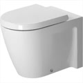 starck2 wc a terra bianco lucido codice prod 2128090000