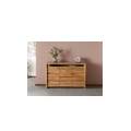 credenza in legno di quercia selvatica 150x45x96 oliato naturale pure oak #104