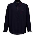camicia fresco lana impunture contrasto